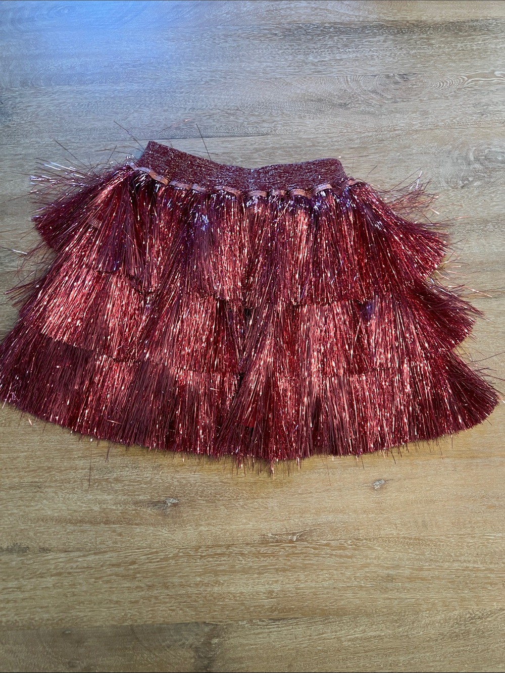 Lola and the boys size 14 tinsel skirt EUC